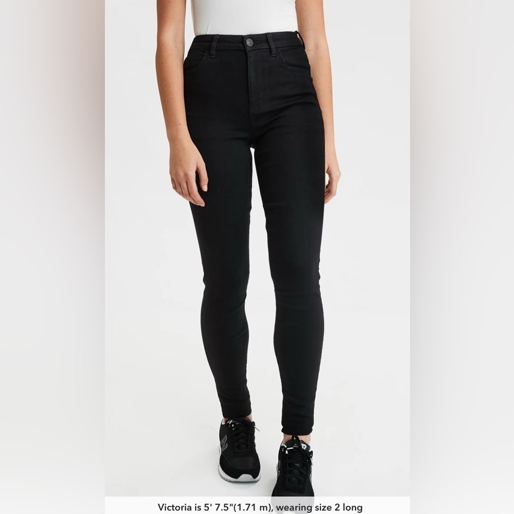 NWT American Eagle Curvy High Rise Jegging 2 Short - Picture 2 of 5